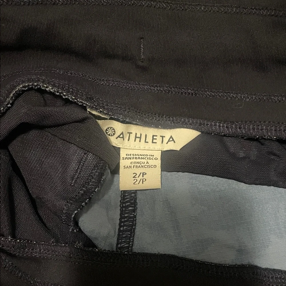 Athleta Navy Floral Joggers